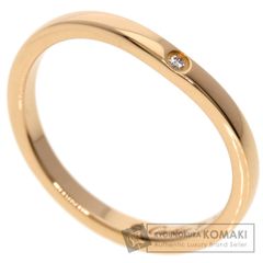 CARTIER カルティエ バレリーナ カーブ ウェディング 3P ダイヤモンド #51 リング・指輪 K18PG レディース [中古]