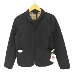 バーバリーロンドン BURBERRY LONDON 裏地ノバチェック ダブルジップ キルティングジャケット レディース  9