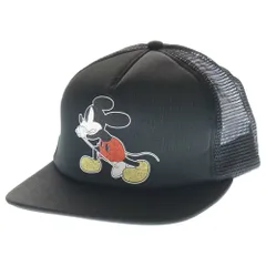 SUPREME (シュプリーム) 25AW x Number (N)ine x Mickey Mouse Mesh Back 5-Panel ナンバーナイン x ミッキーマウス メッシュ バック 5 パネル キャップ 帽子 ブラック