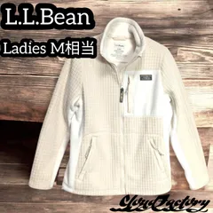 エルエルビーン 防風フリースジャケット レディースN相当 ボーンホワイト L.L.Bean Mountain Classic