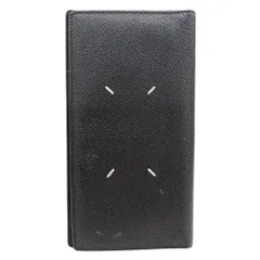 メゾン マルジェラ Maison Margiela 財布 メンズ ブランド 長財布 4ステッチ レザー ブラック おしゃれ スマート スタイリッシュ 大人 シンプル 【中古】
