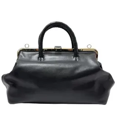 PotioR(ポティオール) ハンドバッグ - 黒 がま口 レザー