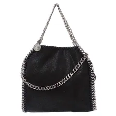 ステラ・マッカートニー Stella McCartney バッグ レディース ブランド ハンドバッグ ショルダーバッグ 2way ファラベラ タイニートートバッグ エコレザー ブラック 黒 チェーンショルダー 【中古】
