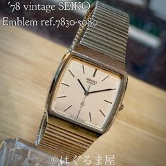 ヴィンテージJUNKO SHIMADA seiko v306 タンク クォーツ - メルカリ