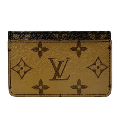 ルイ・ヴィトン LOUIS VUITTON カードケース レディース メンズ ブランド   リバース モノグラムキャンバス ポルトカルト･サーンプル モノグラム M69161 【中古】