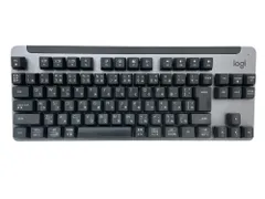 Logicool (ロジクール) SIGNATURE K855 ワイヤレスメカニカルキーボード K855GR ブラック 家電/043