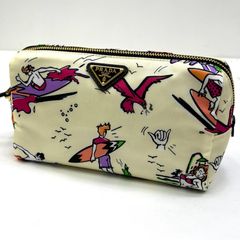 PRADA サーフィン柄 ナイロン巾着 限定品 - メルカリ PRADA サーフィン柄 ナイロン巾着 限定品 - メルカリ