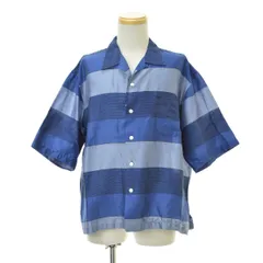 【VINTAGE】コットンシルク オープンカラー半袖シャツ