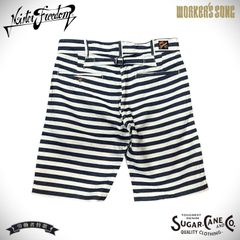 atlast butcher products ヒッコリーショーツ34 メンズ BUTCHER PRODUCTS ヒッコリーショーツ【タグ付】