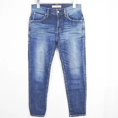 ミューニックヒドゥンジェム munich hidden gem デニム 5P パンツ テーパード ストレッチ XS ブルー 2sa6423