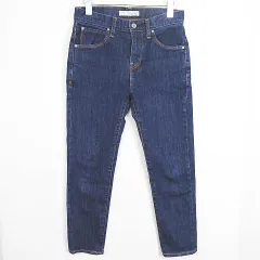 ミューニックヒドゥンジェム munich hidden gem デニム 5P パンツ テーパード ストレッチ XS ブルー 2sa6425