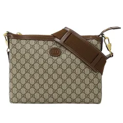 グッチ GUCCI バッグ レディース メンズ ブランド ショルダーバッグ GGスプリーム インターロッキングG ベージュ ブラウン 726833 斜め掛け おしゃれ 【中古】