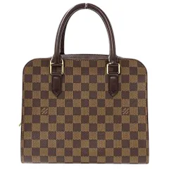 ルイ・ヴィトン LOUIS VUITTON バッグ ダミエ レディース ブランド ハンドバッグ トリアナ N51155 ブラウン おしゃれ 【中古】