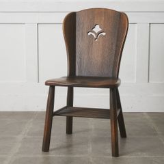 英国アンティークアーコールフープバックチェア/ダイニングイス/椅子(91-118 ercol フープバックチェア 4本 スポーク アーコール ダイニングチェア