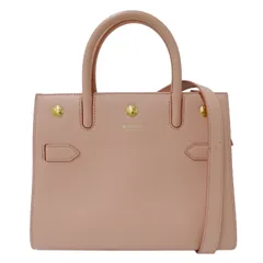 バーバリー BURBERRY バッグ レディース ブランド ハンドバッグ ショルダーバッグ 2way レザー ピンク クロスボディ 斜めかけ かわいい お出かけ 【中古】