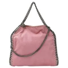 ステラ・マッカートニー Stella McCartney バッグ レディース ブランド ハンドバッグ ショルダーバッグ 2way ファラベラ ミニトートバッグ ピンク チェーンショルダー おしゃれ 【中古】