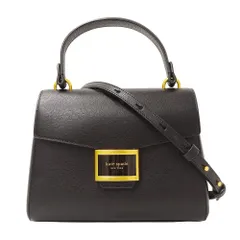 ケイト・スペード Kate Spade バッグ レディース ブランド ハンドバッグ ショルダーバッグ 2way レザー ブラック 手持ち 斜めがけ ミニバッグ おしゃれ 上品 おでかけ 【中古】