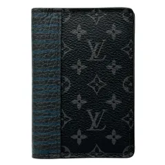 ルイ・ヴィトン LOUIS VUITTON カードケース モノグラム エクリプス メンズ ブランド モノグラムエクリプス レザー オーガナイザー・ドゥ・ポッシュ ブラック マルチカラー M69737 レア エピ柄 イラスト調 【中古】