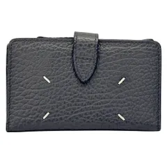 メゾン マルジェラ Maison Margiela 財布 レディース メンズ ブランド 4ステッチ コインケース レザー フラグメントケース パープル SA1VX0019 カードケース コンパクトウォレット ミニ財布 モード 【中古】