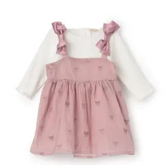 petit main  リボン刺しゅうOPセットアップ   9653546