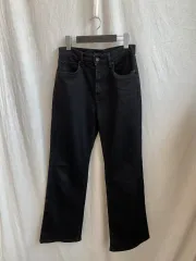 UNIQLO ブラック デニムパンツ (25-26)