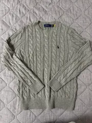 ポロラルフローレン メンズ ケーブル ニット セーター XS 出品