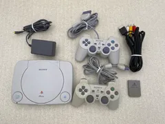 プレイステーション PSone (SCPH-100)　動作品　コントローラー２点