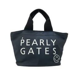 PEARLY GATES パーリーゲイツ  カートバッグ ニコちゃん  ネイビー系  [240101609172] ゴルフウェア ストスト