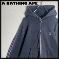 A BATHING APE フルジップパーカー マルチカラー M - メルカリ