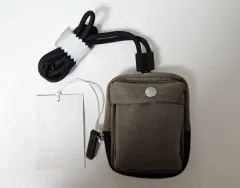 COS ナイロン ミニ クロスボディーバッグ ポーチ カーキ 新品