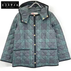 TRADITIONAL WEATHERWEAR トラディショナルウェザーウェア SLOBE別注 ブラック×グリーン ARKLEY フードコート 38