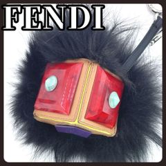 フェンディ バッグチャーム バグズアイ モンスター キーホルダー フェンディ バッグチャーム バグズアイ モンスター キーホルダー