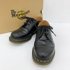 Dr.Martens ドクターマーチン 3ホール シューズ 1461 59 3EYE SHOE GIBSON スムースレザー 箱付き メンズ UK8 ブラック 靴 DF17821■