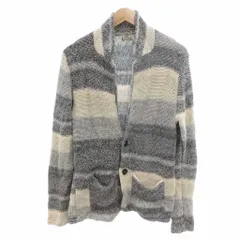 グリーンレーベルリラクシング ユナイテッドアローズ ニットカーディガン セーター L ベージュ グレー 