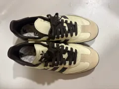 アディダス サンバ OG クリーム 白 DARK ブラウン 275