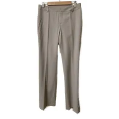 UNTITLED(アンタイトル) パンツ サイズ4 XL レディース - ベージュ フルレングス/ストライプ