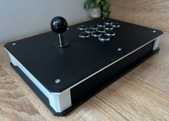 限定1台】 QANBA Pearl アケコン L3,R3 ボタン増設カスタム 新品三和