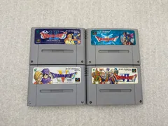 ドラゴンクエスト　スーパーファミコン　ソフトのみ　４点
