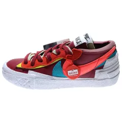 NIKE (ナイキ) ×sacai × KAWS BLAZER LOW TEAM RED サカイ カウズ ブレーザー チームレッド ローカットスニーカー マルチ US6.5/24.5cm DM7901-600