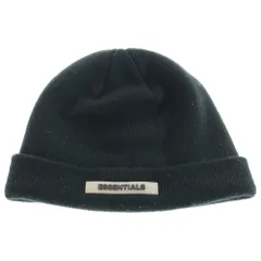 ESSENTIALS FEAR OF GOD (エッセンシャル フィアオブゴッド) ニット帽 ビーニー ブラック