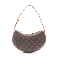 ルイ・ヴィトン LOUIS VUITTON ショルダーバッグ ポシェットクロワッサン M51510 PVCコーティングキャンバス レザー ポシェット・クロワッサン レディース Used A