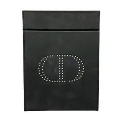 DIOR/ChristianDior(ディオール/クリスチャンディオール) ミラー美品  - 黒×シルバー ノベルティ