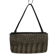 BEAUGRAND(ボーグラン) ハンドバッグ美品  - グレーベージュ 型押し加工