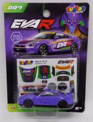 [중고] 미니카 EVANGELION RACING EVA-01 GT-R(퍼플) [에반게리온 신극장판] FUNBOO(팬부) 시리즈 No.007