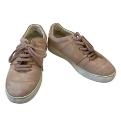  Salvatore Ferragamo サルヴァトーレフェラガモ ローカットスニーカー ピンク サイズ4.5【DD124】