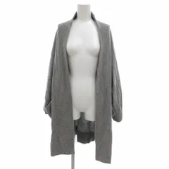 ガリャルダガランテ GALLARDAGALANTE 美品 ロングカーディガン ニット 長袖 ウール F グレー /KR ■YHS16