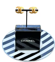 超美品◆シャネルCHANELヴィンテージVintageCOCOマークCCイヤリングピアス耳飾りゴールド金色アクセサリー刻印