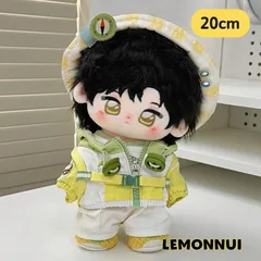 20cm ぬいぐるみ服 着せ替え 激かわ フルセット ぬい活 推し活 推しぬい 綿人形 棉花娃娃 ちびぬい服 ちびぐるみ コットンドール cotton doll-E080