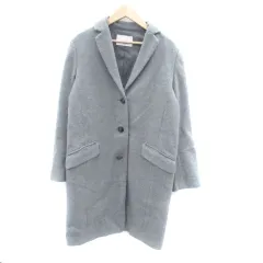 シンプリシテェ SIMPLICITE チェスターコート ロング丈 38 M グレー /HO6