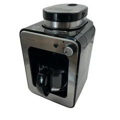 【2回のみ使用】 美品・25年製　siroca シロカ 全自動コーヒーメーカー SC-A211（K/SS）